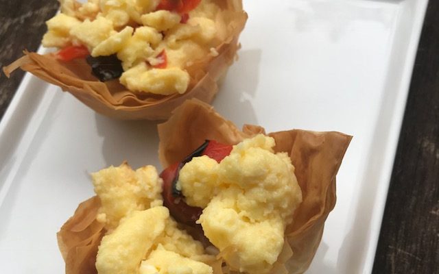 Phyllo Egg Cups
